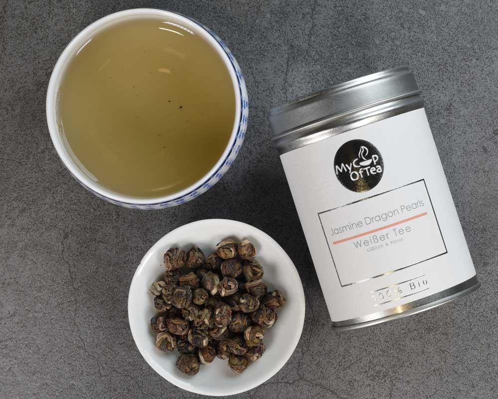 Bio Jasmine Dragon Pearls