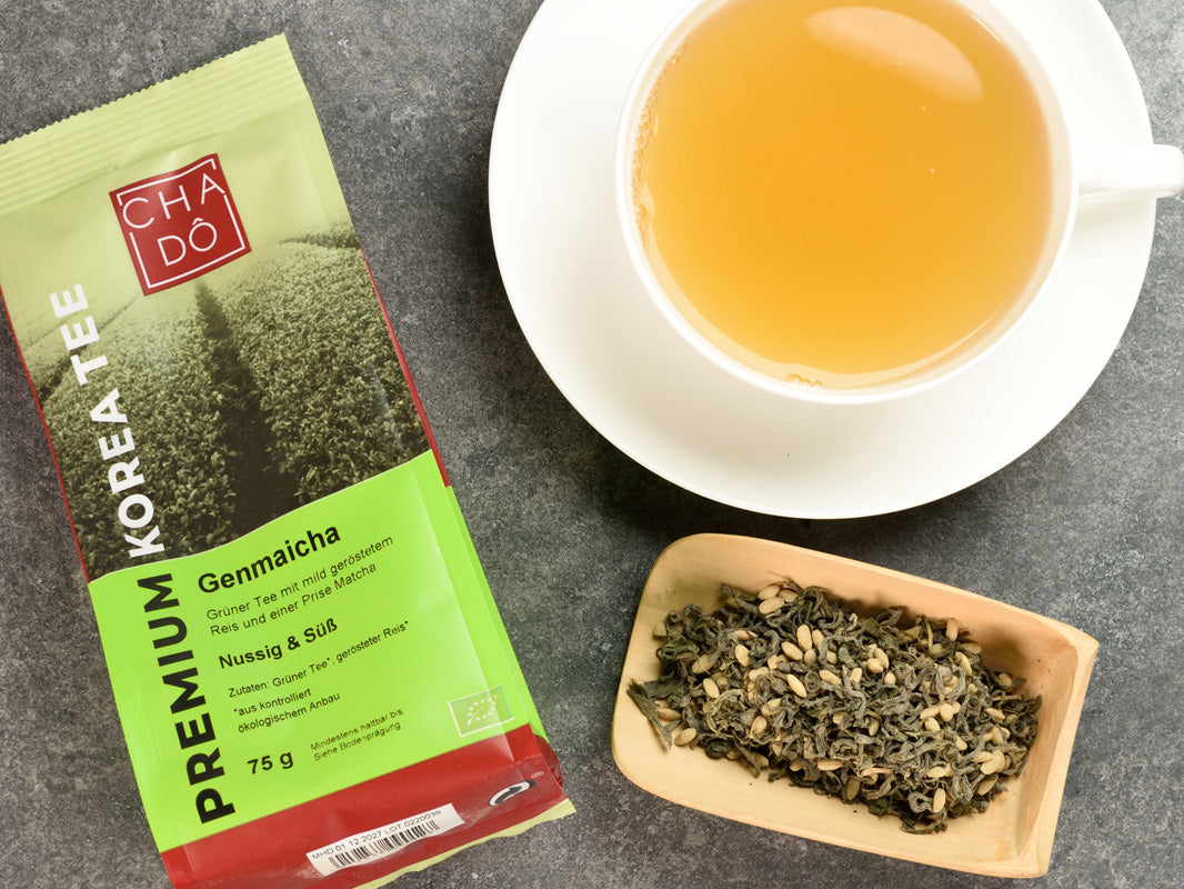 Bio Südkorea Genmaicha