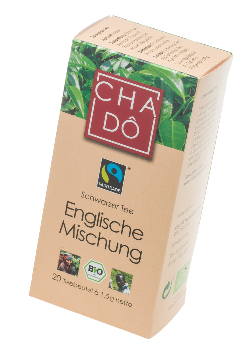 Bio Englische Mischung Teebeutel - Fairtrade